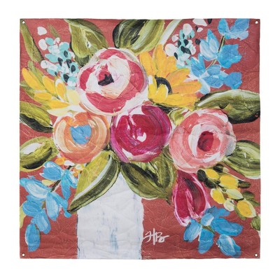 Transpac Large Paper Floral Wall Art Home Decorations Spring