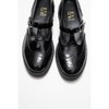Janney - Black Patent Leather Strap Loafers (Women) | Forever & Always Shoes - 3 of 4