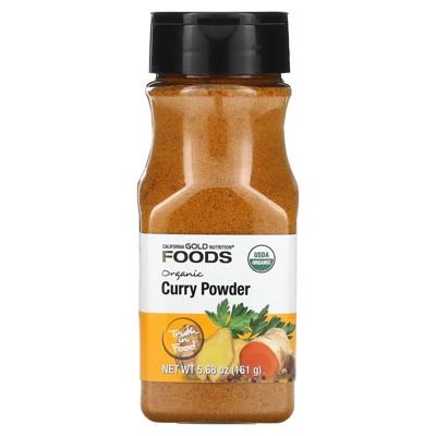 California Gold Nutrition Foods, Organic Curry Powder, 5.68 oz (161 g)