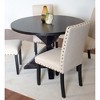 5-Piece Dining Set with Cross-Buck Table and 4 Stylish Chairs - 3 of 4