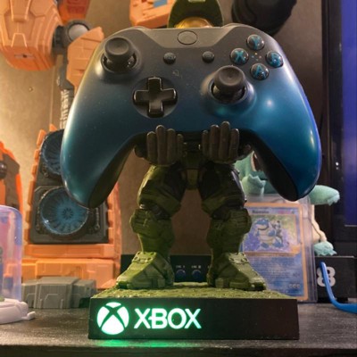 Figurine support Master chief Halo Infinite compatible manette XBOX, PS4,  PS5, Téléphone, tablette - Cable Guys