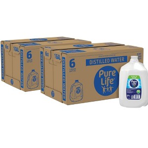 Pure Life Water - 1 Gallon Bottle  (Pack of 12) - 1 of 3