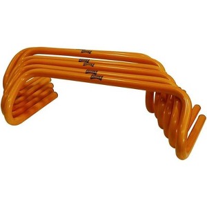 Amber Fight Gear Multi-Sport Speed Training Hurdles Set of 6, 12" Mini Hurdles for Agility & Coordination, PVC, for Football & More - 1 of 4