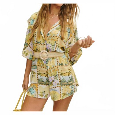 Women's Tropical Sun Romper - DRESS FORUM