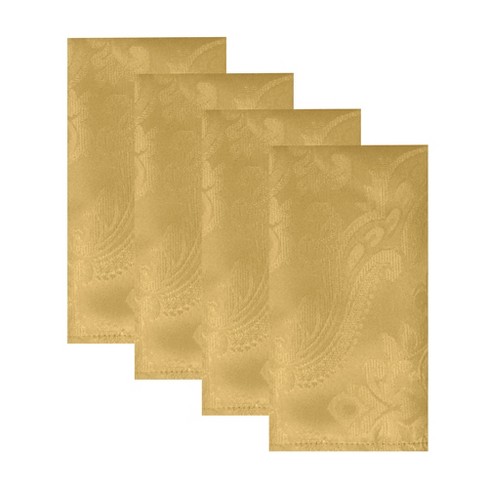 Gold Damask Napkins, Jacquard Napkins