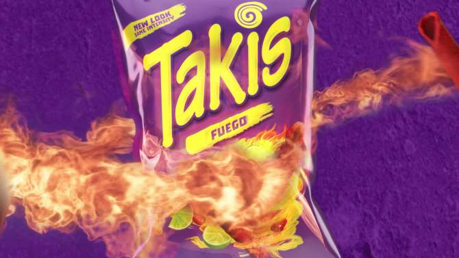 Takis Rolled Blue Heat Tortilla Chips - 9.9oz, 2 of 7, play video