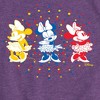 Girls' - Disney - Minnie Mouse Dots Fitted Short Sleeve Graphic T-Shirt - 2 of 4