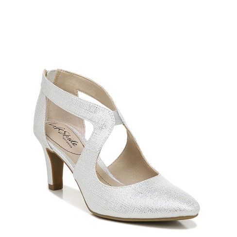 Lifestride Womens Giovanna 2 Pumps Silver 12 W Target