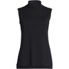Lands' End Women's Fine Gauge Sleeveless Mock Sweater - 3 of 3