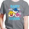 Boys' - Baby Shark - Baby Shark Family Doo Doo Doo Short Sleeve Graphic T-Shirt - 2 of 4