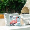 Stupell Industries Tropical Flamingo Green Palms, 18 x 18 - 2 of 3