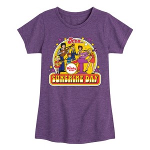 Girls' - The Brady Bunch - The Brady Kids Fitted Short Sleeve Graphic T-Shirt - 1 of 4