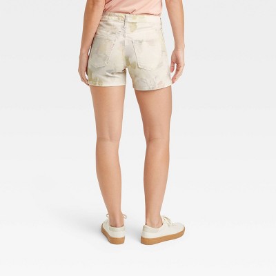 womens cargo jean shorts