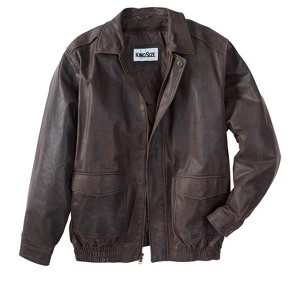KingSize Leather Aviator Bomber - 1 of 4