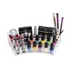 K-Cliffs Vanity Makeup Organizer Clear Cosmetic Storage Countertop Acrylic Beauty Supplies Brushes Eyeshadow Palette Lipsticks Mascara Holder 19 Slots - 3 of 4