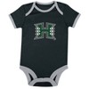 NCAA Hawaii Rainbow Warriors Infant Boys' 3pk Bodysuit - 3 of 4