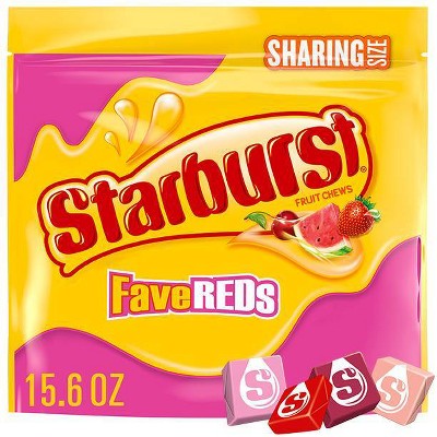 Starburst FaveREDs Sharing Size Candy Fruit Chews - 15.6oz