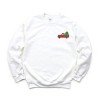 Embroidered Truck Christmas Tree - Women's Graphic Sweatshirt - 2 of 4