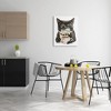 Stupell Industries Smiling Cat & Coffee Mug Canvas Wall Art - 2 of 4