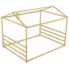 Whisen Metal House Shape Platform Bed - 4 of 4