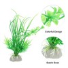 Unique Bargains Fish Tank Aquarium Decorations Plastic Plants 5.12" - 3 of 4