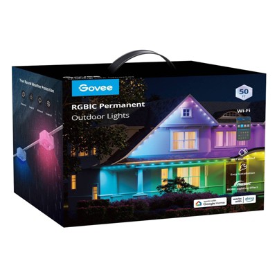 Govee 48' Rgbw Wi-fi Outdoor String Light : Target