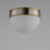 Maxim Lighting Duke 1 - Light Flush Mount in  Satin Nickel/Satin Brass - 3 of 3