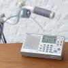 Sangean® ATS-405 Multi-Band FM/MW/SW World Receiver Radio in Silver - 4 of 4