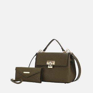 MKF Collection Hadley Women’s Satchel Bag with Wristlet Wallet by Mia K - 1 of 3