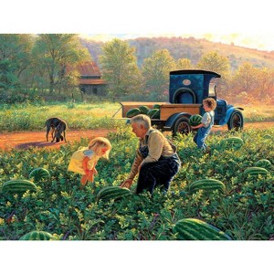 Sunsout Watermelon Patch 1000 pc   Jigsaw Puzzle 53252 - 1 of 4