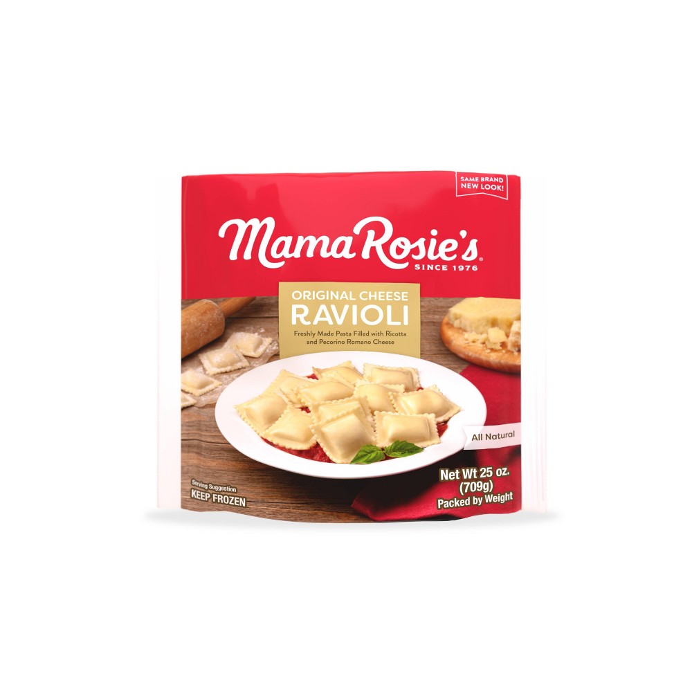 Mama Rosie's Jumbo All Natural Frozen Cheese Ravioli - 25oz