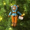 Christmas Fabric Camping Bear Ornament - Wondershop™ - 2 of 3
