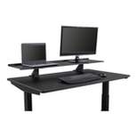 Stand Up Desk Store Clamp-On Adjustable Height Desk Shelf Monitor Stand