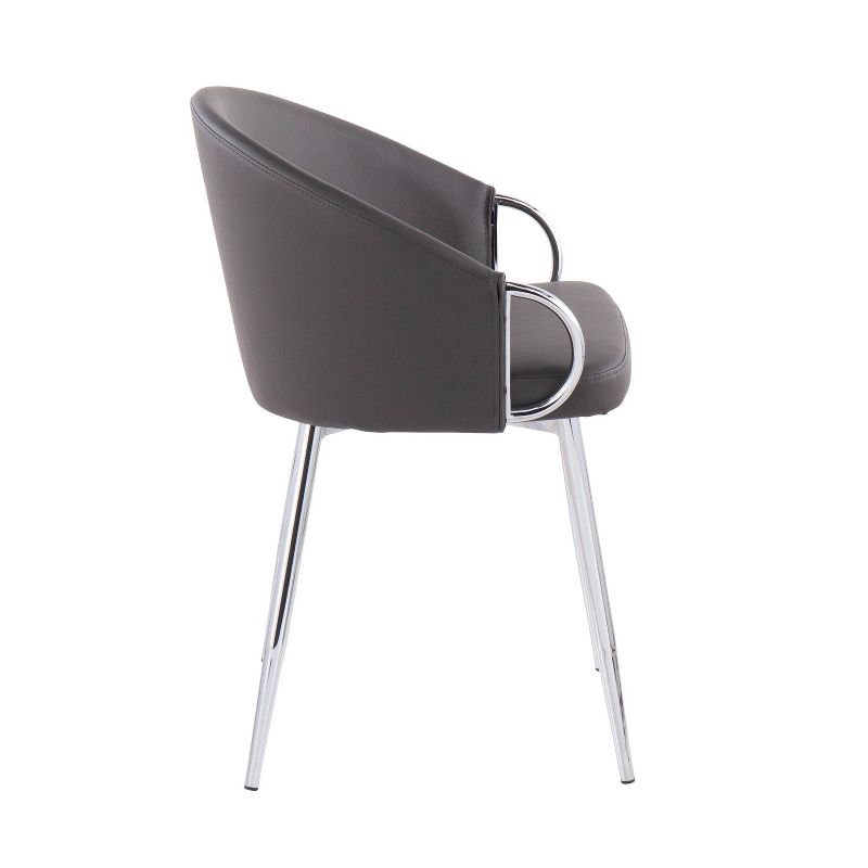 Claire Contemporary and Glam Dining Chair - LumiSource, 3 of 18