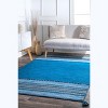 Nuloom Deetta Banded Tassel Indoor Area Rug - 2 of 4