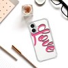 Centon iPhone 16 'Neon Love' Printed Case Tough Edge - Clear: Cell Phone Accessories - 2 of 2