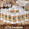 Coconut Oil (100% Pure Natural Coconut Oil) Cold Pressed - 15 fl oz (444ml) Pack of 12 - Rani Brand Authentic Indian Products - 4 of 4