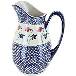 Blue Rose Polish Pottery 601 Millena Pitcher - 1 of 1