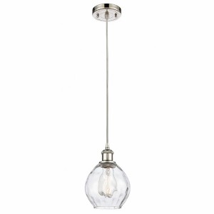 Waverly - 1 Light Cord Hung Mini Pendant In Industrial Style-9 Inches Tall and 6 Inches Wide - 1 of 1