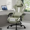 GTPLAYER Ergonomic Gaming Chair with Footrest, Lumbar Support, Breathable Computer Chair with Pocket Spring Cushion, Chairs for Adults - 2 of 4