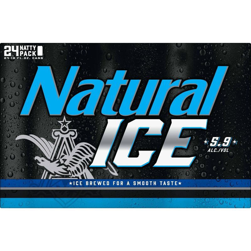 Natural Ice Beer - 24pk/12 fl oz Cans, 6 of 10