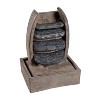 Evergreen Waterfall Fountain with planter Shelf - 4 of 4