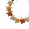 SEVOBAL Tree Ornaments Handcrafted Holiday Paper Blossom Wreath for Eco-Friendly Home Decor, Festival Celebrity, Multicolored, 19.11"*19.11"*2.77" - 4 of 4