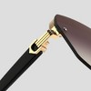 Anna-Kaci Women's Chic Trimmed Octagon Polarized Sunglasses UV400 Protection - 4 of 4