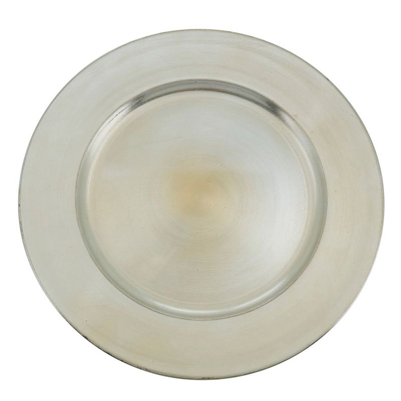 Saro Lifestyle Classic Solid Color Charger Plates, 2 of 5