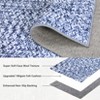 Modern Washable Area Rug, Soft Non-Slip Carpet for Living Room & Bedroom, Large Farmhouse Throw Rug, Non-Shedding, Stain Resistant (Multi) - 3 of 4