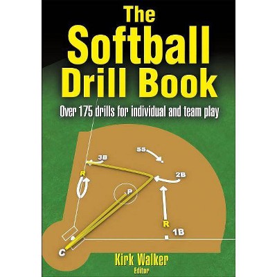 The Softball Drill Book - by  Kirk Walker (Paperback)