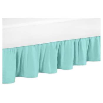 Queen Turquoise Ruffle Kids' Bed Skirt - Sweet Jojo Designs