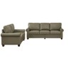PU Leather Sofa with Nailhead Trim, Rolled Arms, and Rubber Wood Legs – Classic Upholstered Sofa Couch for Living Room - HABITRIO - 3 of 4