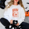 S.W.Smiley Tis The Season Halloween - Women's Graphic Sweatshirt - 3 of 4